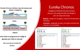 Eureka Chronos – Otimização de programa CNC em código ISO